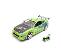 Jada 97603 Fast & Furious Mitsubishi Eclipse 1995 Brian's verde lime 1:24 Modellino
