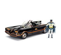 JADA 98259 DC COMICS BATMOBILE CLASSIC CON FIGURA DI BATMOBILE BATMOBILE NERA...