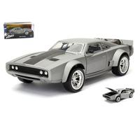 Jada 98291 DOM'S ICE DODGE CHARGER R/T FAST & FURIOUS GREY 1:24 Modellino