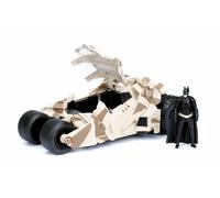 Jada 98543 - Modello DARK KNIGHT BATMOBILE Camouflage 20cm Con Figura BATMAN 1/2