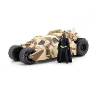 Jada 98543 - Modello DARK KNIGHT BATMOBILE Camouflage 20cm Con Figura BATMAN 1/2