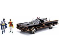 Jada 98625 DC COMICS CLASSIC TV SERIES BATMOBILE AUTO In Metallo, Scala 1:18...