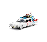 JADA 99731 CADILLAC GHOSTBUSTERS ECTO-1 BIANCO HOLLYWOOD RIDES 1959 1/24