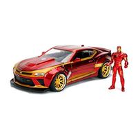 Jada- Avengers Marvel Chevy Camaro SS del 2016, 253225003, +8anni, in Scala 1:24