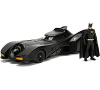 Jada Metal Batmobile 1:24 1989 Figure Nero