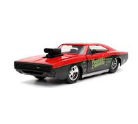 Jada Big Time Muscle 1:24 1970 Dodge Charger RT Voodoo Die-Cast Car, Toys for Ki