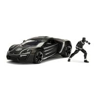 Simba Toys - Marvel Avengers Lykan HyperSport in scala 1:24 con personaggio di B