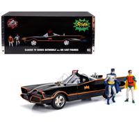Jada Classic TV Series Batmobile Con Luci E Diecast Batman E Robin 1/18 98625