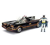 Jada - Dc Batman Batmobile Classic, 253215001, + 8 Anni, Scala 1:24, Personaggio Incluso, Nero