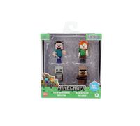 Jada Die-Cast Action Figures 2.5" Metalfigs Minecraft 4 Pack Wave 4 - 36266