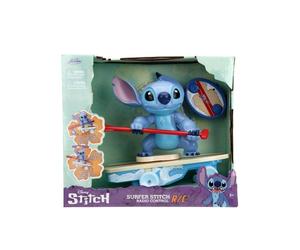 Jada - Disney Stitch Surfer Radio Controlled - Figuur draait 360° - Staat zichze