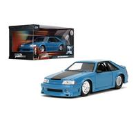 Jada Fast & Furious 1:24 1989 Ford Mustang GT auto pressofusa, giocattoli per bambini e adulti