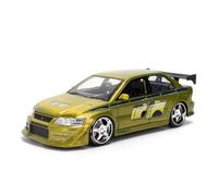 Jada FAST & FURIOUS ANNIVERSARIO MITSUBISHI LANCER COLOR PENNELLO 1:24