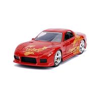 Jada Fast & Furious - Macchina pressofusa JLS Mazda RX-7, in scala 1:32, per bambini e adulti, colore: arancione