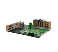 Jada Figura Back To The Future Diorama Hill Valley Courthouse Square