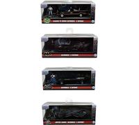 Jada Giocattoli Batman Batmobile Scala 1:32 Die-Cast Nero Batman Toy Car