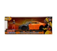 Jada Giocattoli Nissan GT-R 2009 Anime Auto 1:24 Naruto Shippuden Modello