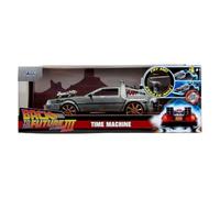 Jada Giocattoli ritorno al futuro auto 1:24 Delorean Time Machine.