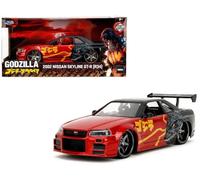 Jada Godzilla 1:24 Die Cast 2002 Nissan Skyline GT-R (R34)