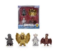 Jada Godzilla Metalfigs 4-Pack Mostri Toho Figure Collezionabili 2.5-Inch...