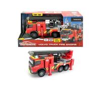 Jada- Grand Series Volvo FMX Camion Pompieri, 213713000038, +3 anni, 19 cm, con luci e suoni, in die-cast, pneumatici in gomma