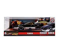 Knight Rider K. A. R.r. 1982 Pontiac Firebird Con Luce 1:24 Die Cast Veicolo