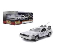 Jada Hollywood Rides - Back to The Future Time Machine (Frost Version) - 1:24 Sc
