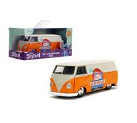 Jada Hollywood Rides Disney Stitch 1961 VW Bus - Modellino Auto Con Apertura