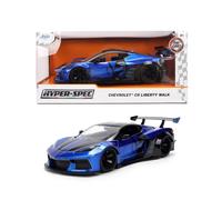 Jada Hyper-Spec 1:24 Liberty Walk 2023 Chevrolet Corvette C8 36496 Blue