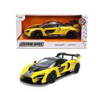 Jada Hyper-Spec McLaren Senna Giallo/Nero 1:24 Auto Diecast - 8-Pas 36484