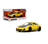 JADA HYPERSPEC 1/24 07 PORSCHE 911 TURBO 997 YELLO ACC NUOVO