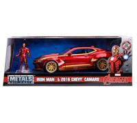 Jada auto chevy camaro in scala 1:24, misura 22 cm , con personaggio incluso