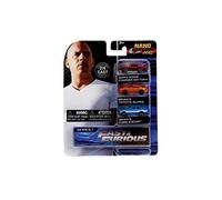 Jada JAN31124 Nano Fast and Furious #2 3 Set di auto