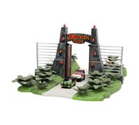 Jada Jurassic Park Nano Scene Diorama con due auto pressofuse dai 3 anni in su