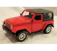 Jada - Just Camion 1:3 2 Scala Modello 2014 Jeep Wrangler Rosso (BBJA97053R)