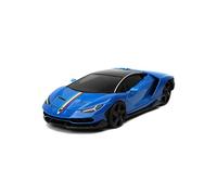 Jada Lamborghini Centenario Blue con top nero con strisce Hyper-Spec Series 1/24 modellino pressofuso