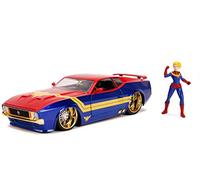 MODELLINO SIMBA MARVEL CAPTAIN MARVEL 1973 FORD MUSTANG MACH 1 IN SCALA 1:24