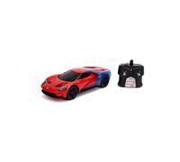 Jada Marvel Spider-Man 2017 Ford GT R/C, 1: 16 Scale with USB Charging, 2.4Ghz &