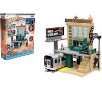 Jada Marvel Spider-Man Daily Bugle Nano Scena Con Collezionabile In Metallo...