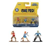 JADA Metalfigs Set 3 Figure in Metallo 2.5" Die-Cast ONE PIECE 37507