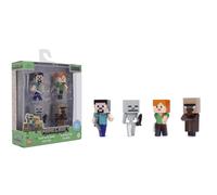 Jada Minecraft Metalfigs 4-Pack - 2,5” Figure Collezionabili In Metallo -...
