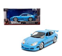 Jada Modello In Scala 1/24 Fast & Furious Porsche 911 GT3 RS - Blu - 33667