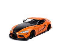 JADA 32097 MINIATURA TOYOTA SUPRA GR ARANCIONE FF 2020 1/24
