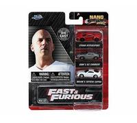 Jada Nano 4.2cm Fast & Furious da Collezione Serie 3 Confezione Modellino