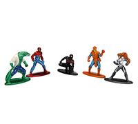 Jada - Nano metalfigs della Marvel Set di 5 Figurine, Colore Multicolore, 99252