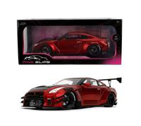 Jada Pink Slips Nissan GT-R R35-1:18 Scale Diecast Model with Opening Doors and