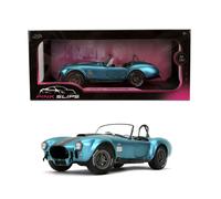 Jada Pink Slips Shelby Cobra - 1:18 Scale Diecast Model with Opening Doors and W