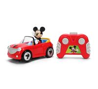 Jada - RC Mickey Roadster scala 1:32, auto radiocomandata di Topolino con Controller, originale Disney, facile da guidare, +3 anni, 9336836314R00