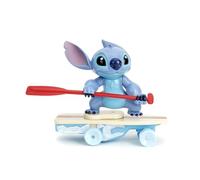 Jada - Radiocomando Surfer Stitch, 25 cm, licenza ufficiale Disney, acrobazie e