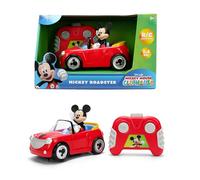 Jada - RC Mickey Roadster scala 1:32, auto radiocomandata di Topolino con Controller, originale Disney, facile da guidare, +3 anni, 9336836314R00